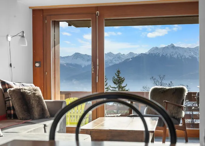 Lägenhet Gemeaux 104 Sur La Place Du Village A Anzère